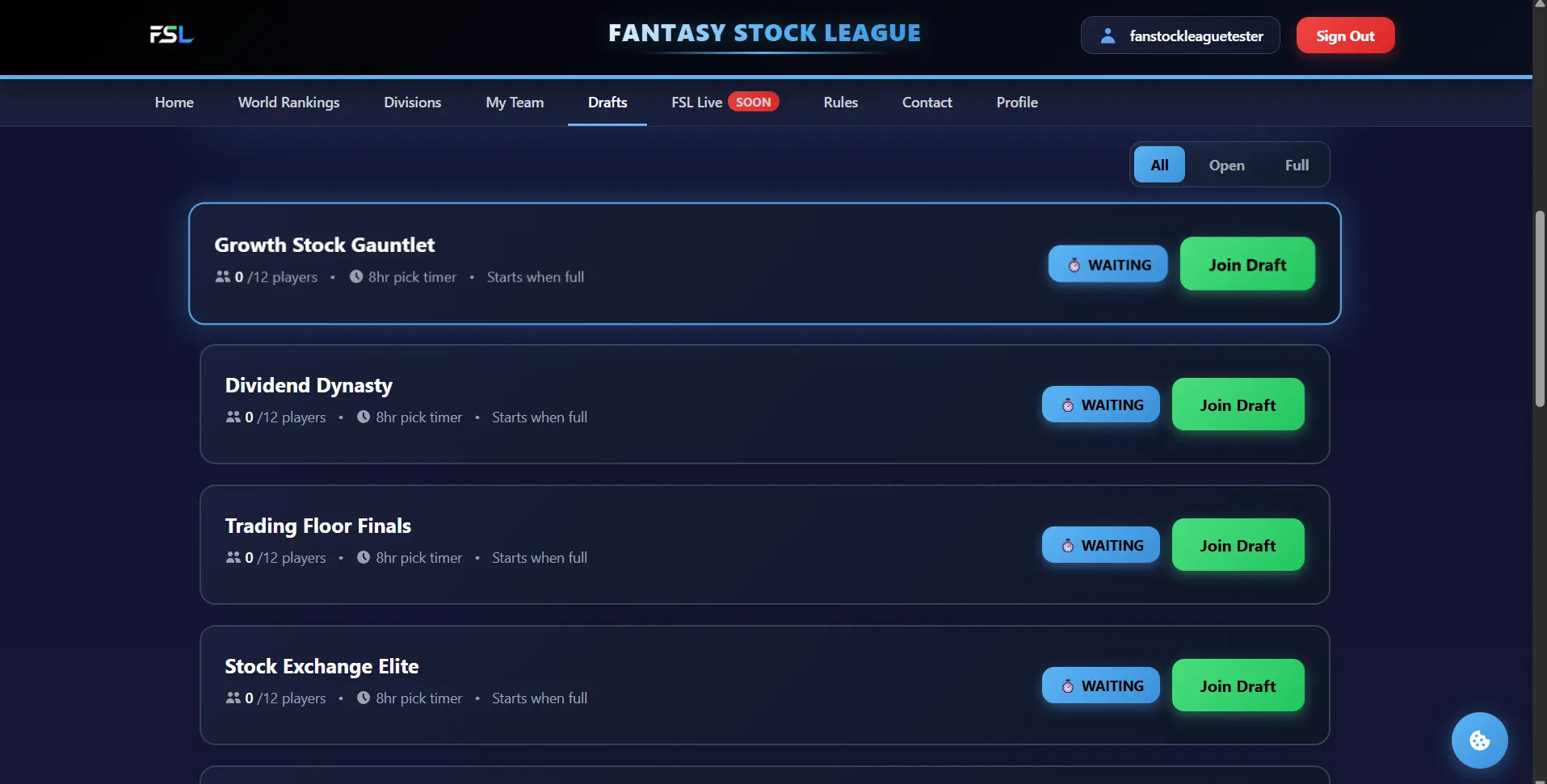 Screenshot 6 of Fantasy Stock League