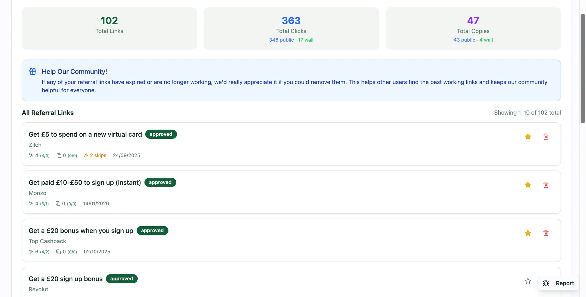 Screenshot 1 of Share My Link