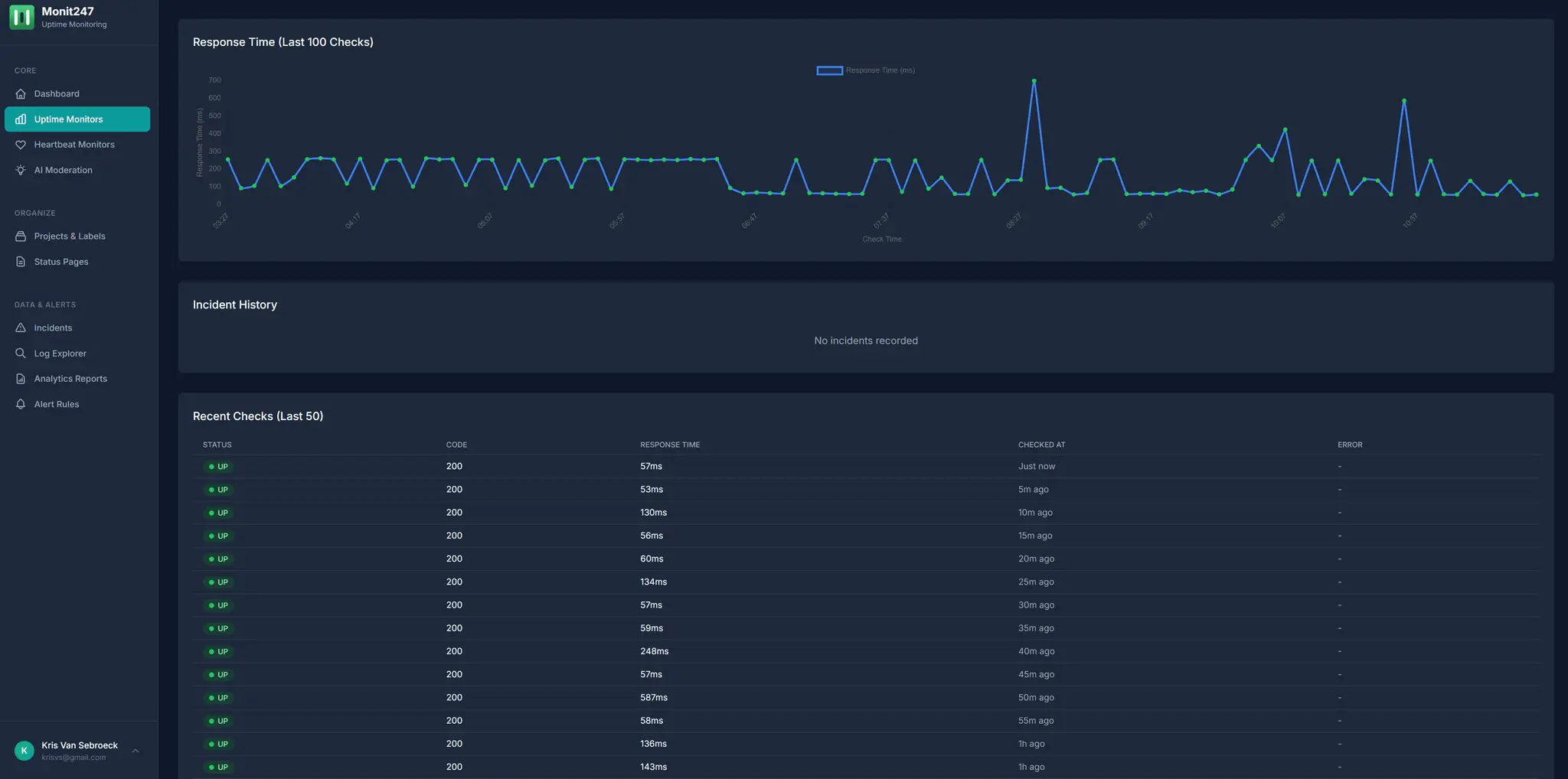 Screenshot 3 of Monit247
