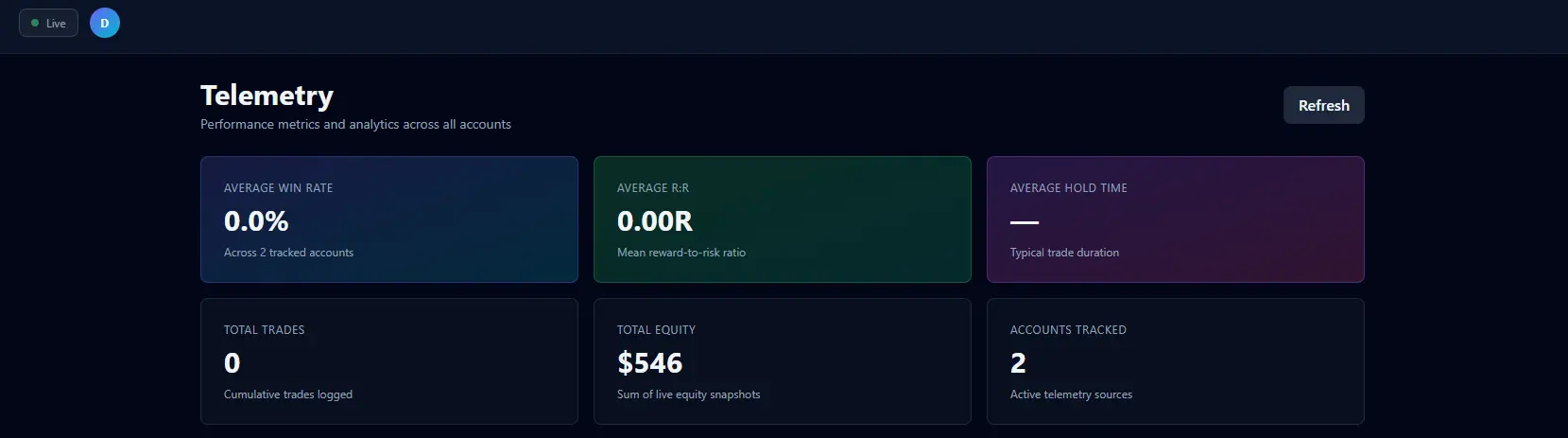 Screenshot 3 of Apex Agentic Trader