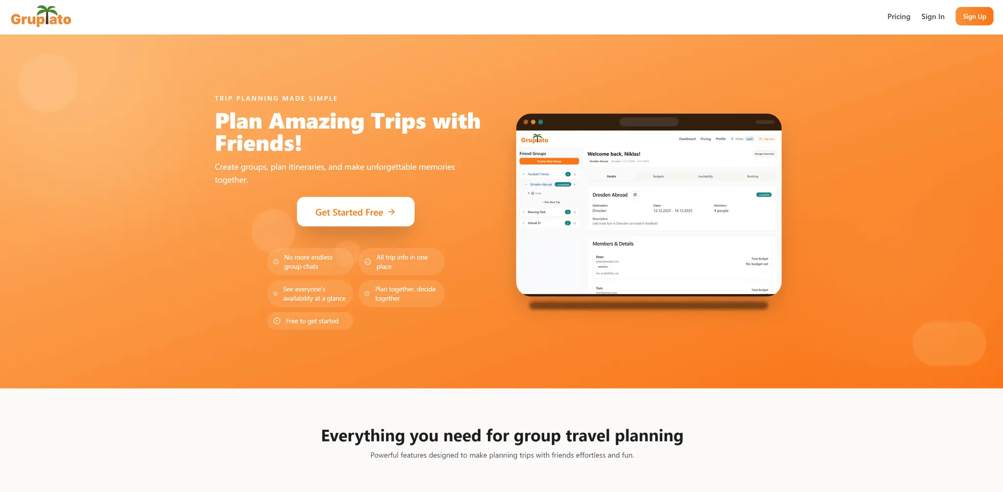Screenshot 3 of Gruplato