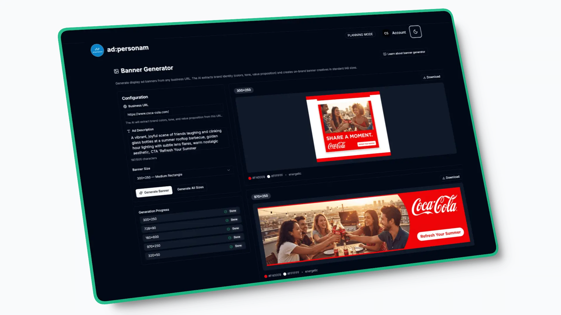 Screenshot 3 of ad:personam Self Serve DSP