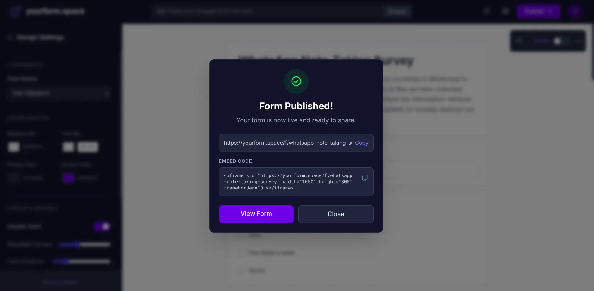 Screenshot 3 of YourForm.Space