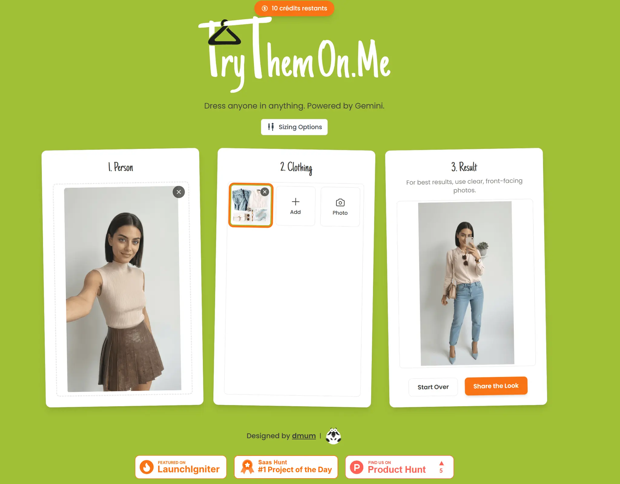 Screenshot 2 of TryThemOn.Me
