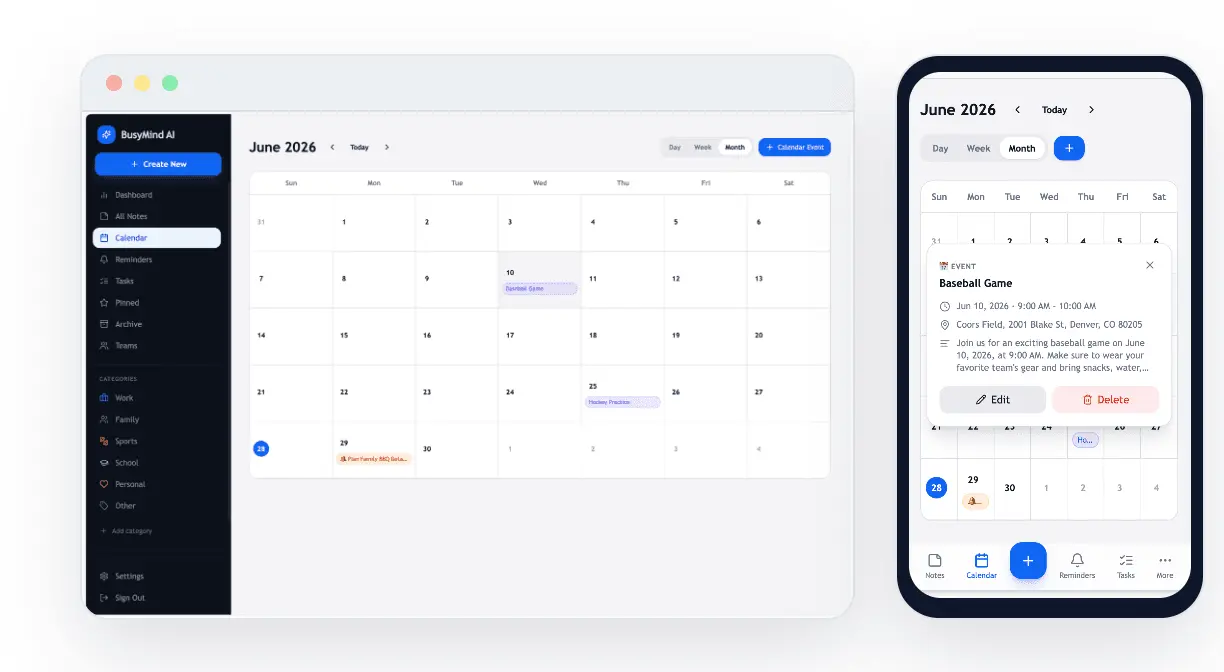 Screenshot 5 of BusyMind AI