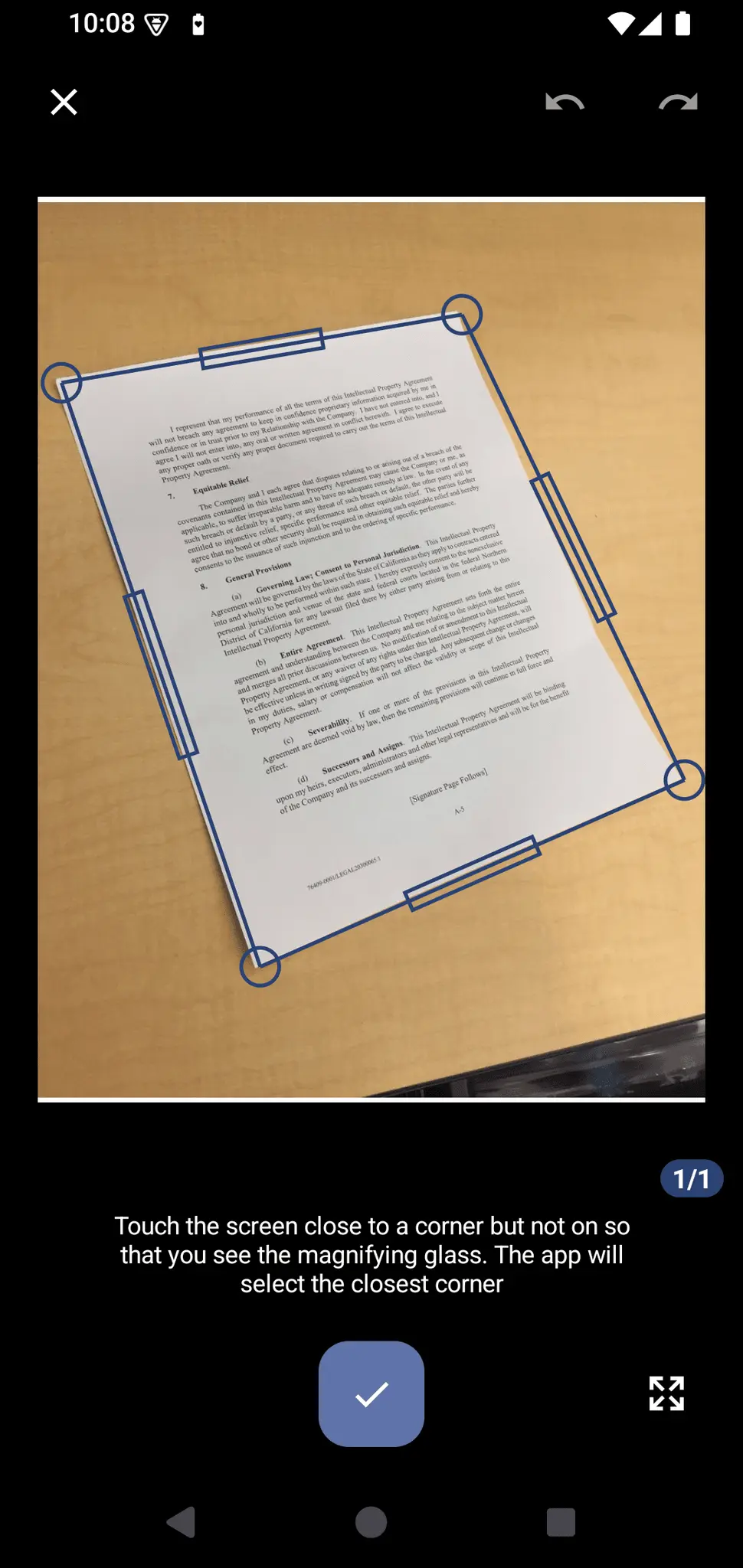 Screenshot 7 of OSS Document Scanner