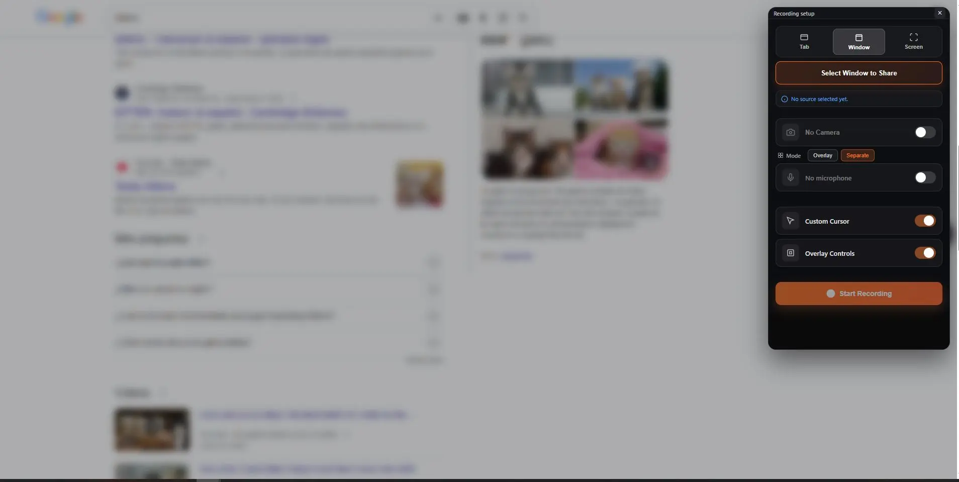 Screenshot 2 of Buzzcreen Screen Recorder