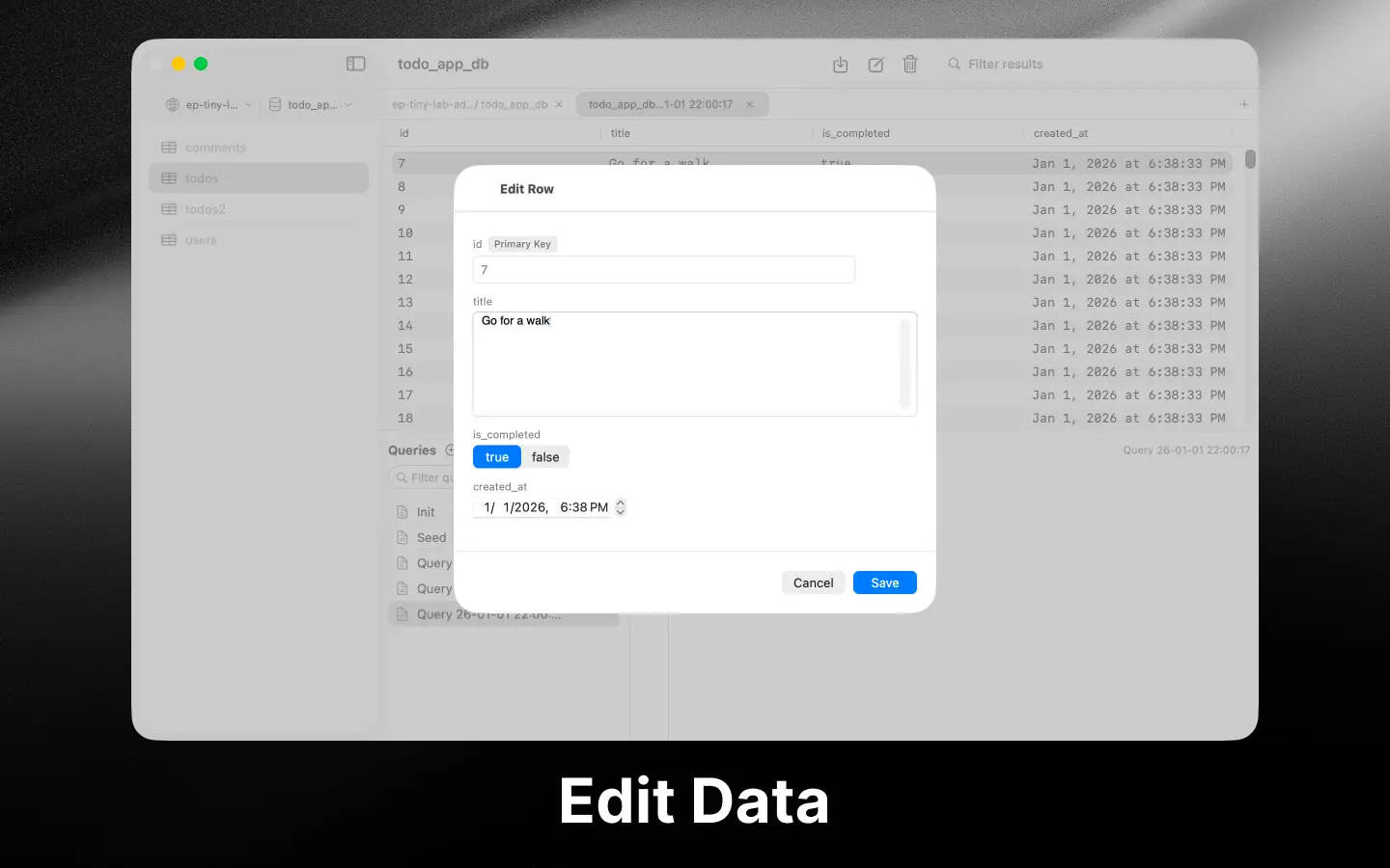 Screenshot 9 of PostgresGUI