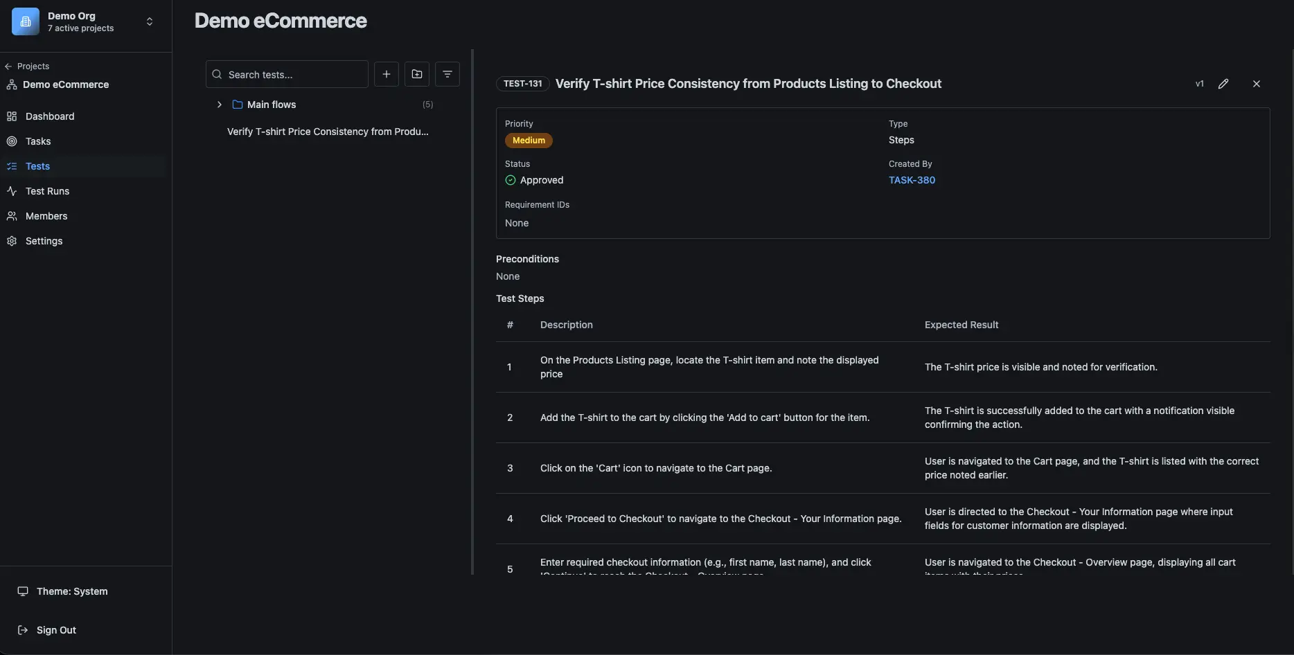 Screenshot 4 of qtrl - AI-Powered QA Platform