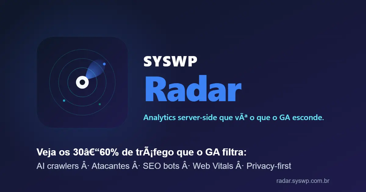 Screenshot 1 of SysWP Radar
