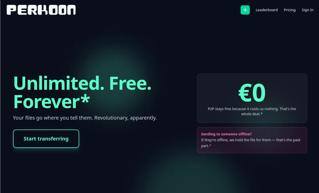 Screenshot 1 of Perkoon