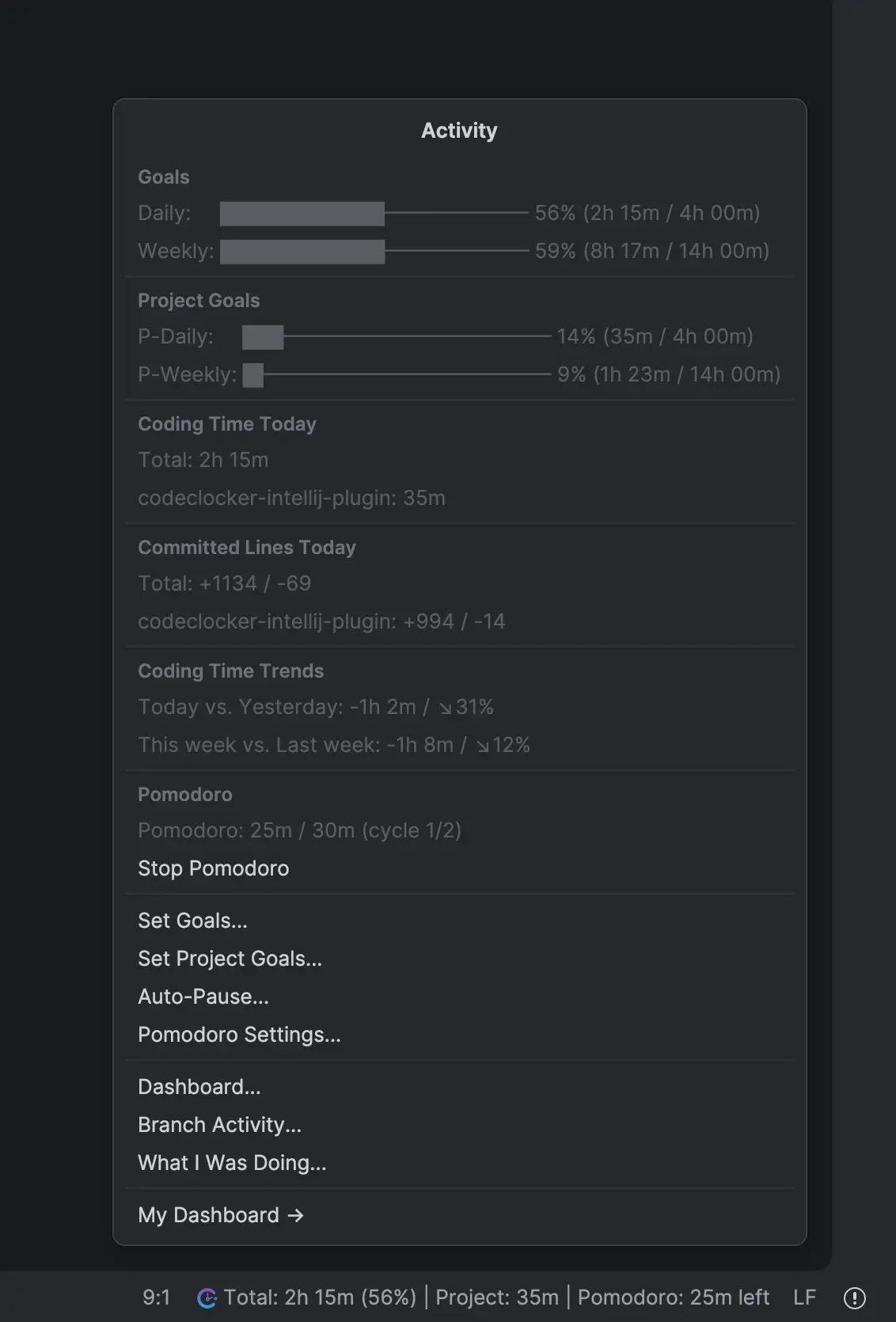 Screenshot 2 of CodeClocker