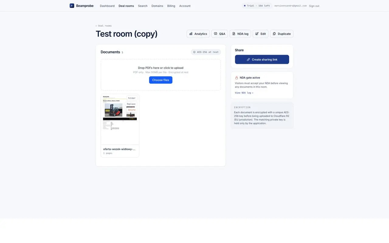 Screenshot 4 of Beamprobe