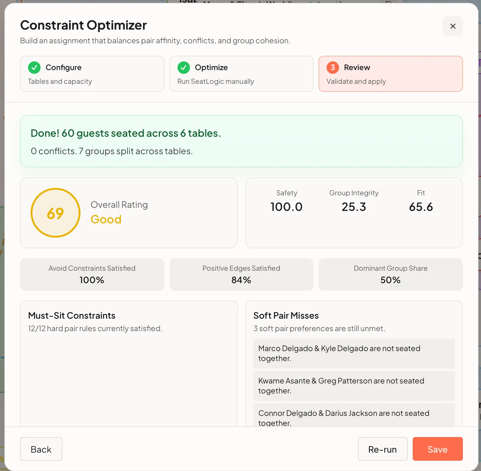 Screenshot 4 of SeatLogic