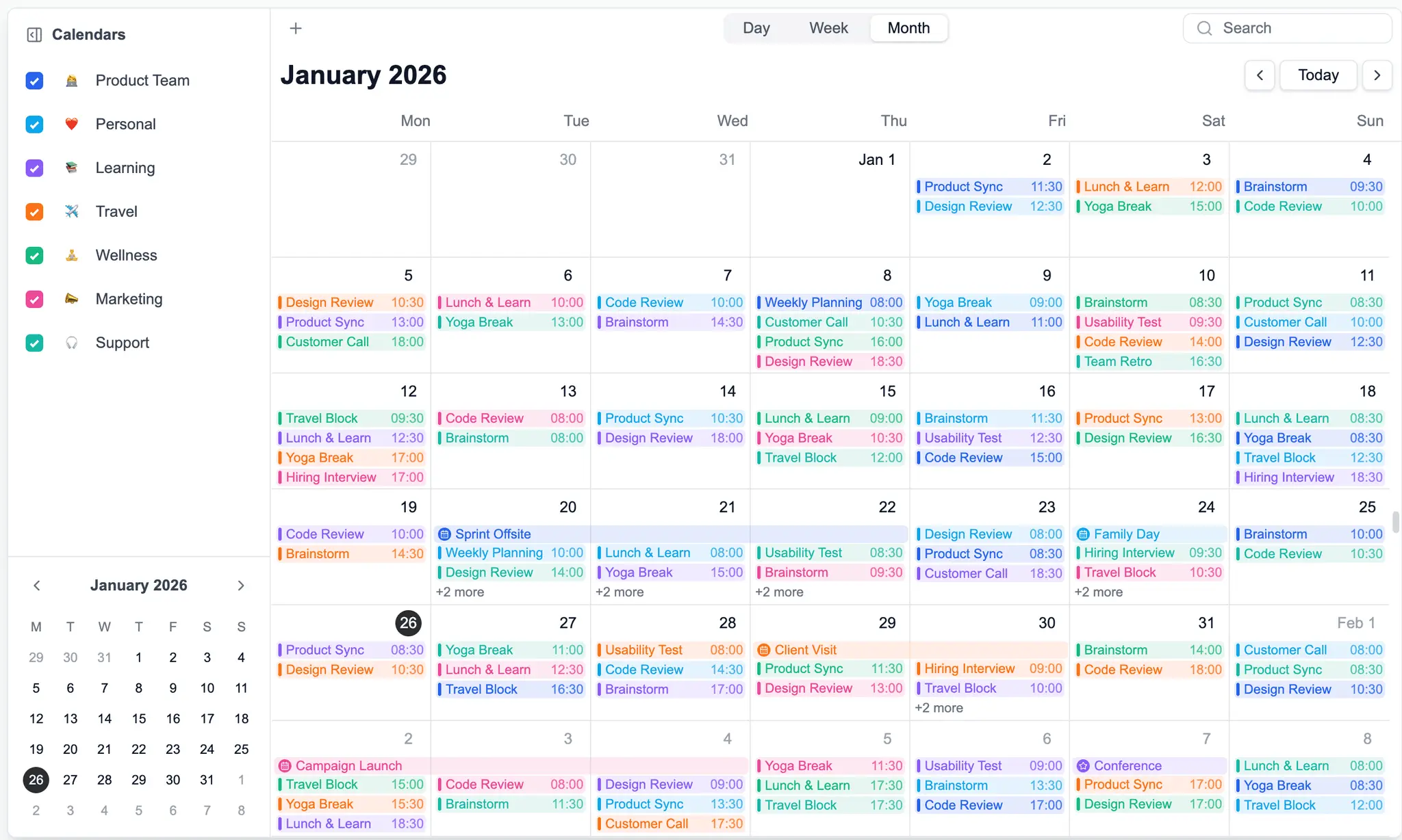 Screenshot 1 of DayFlow