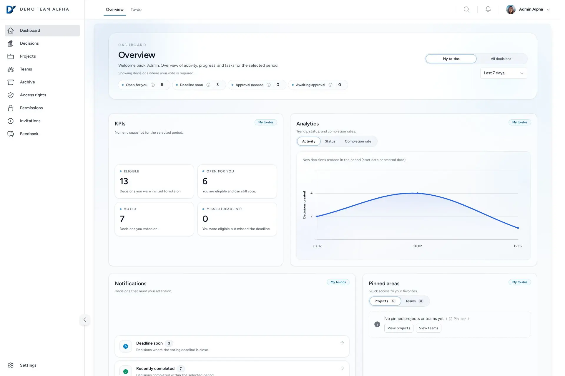 Screenshot 1 of DecTrack