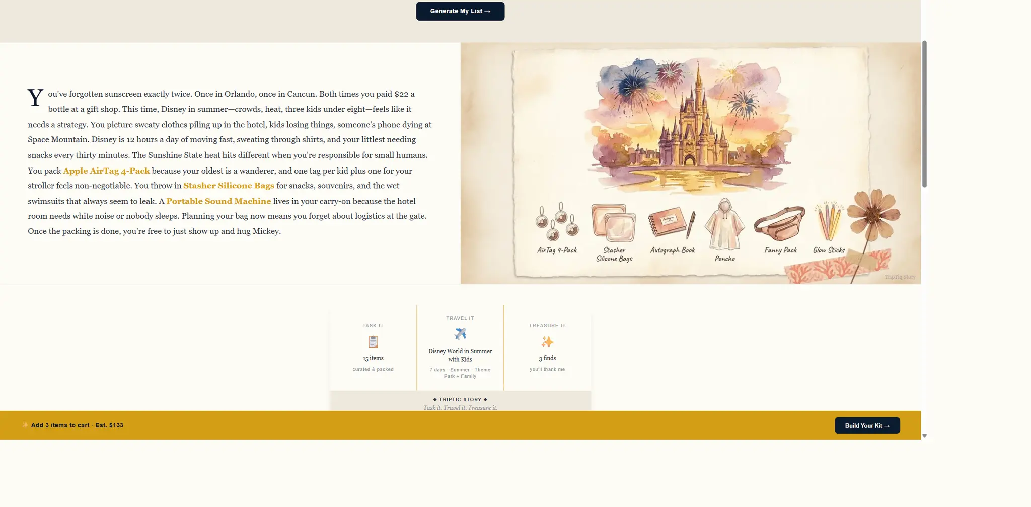 Screenshot 1 of TripTiqStory