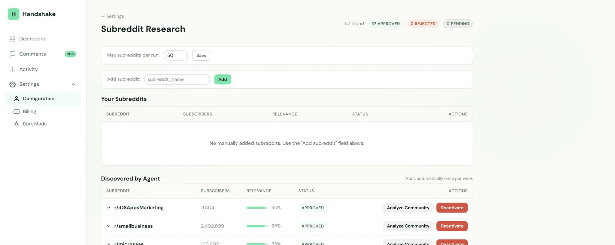 Screenshot 4 of Handshake