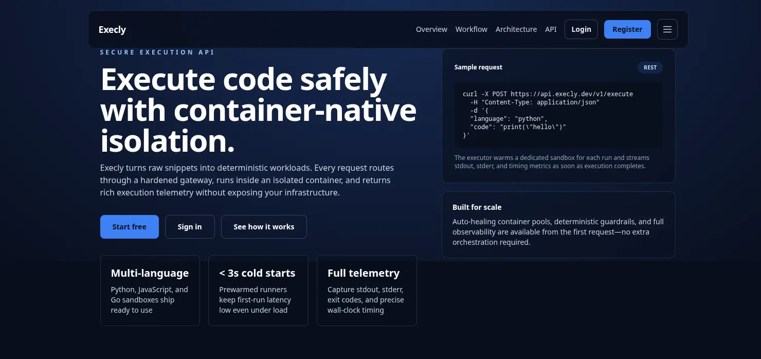Screenshot 1 of Execly