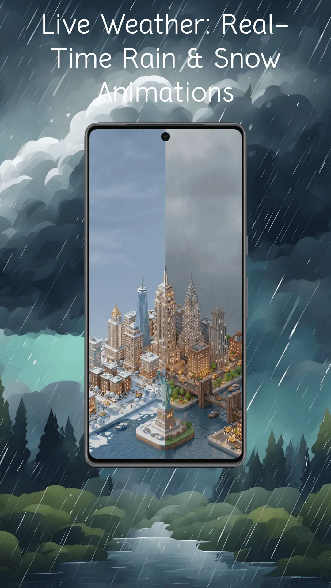 Screenshot 2 of CityPulse: Live City Wallpaper