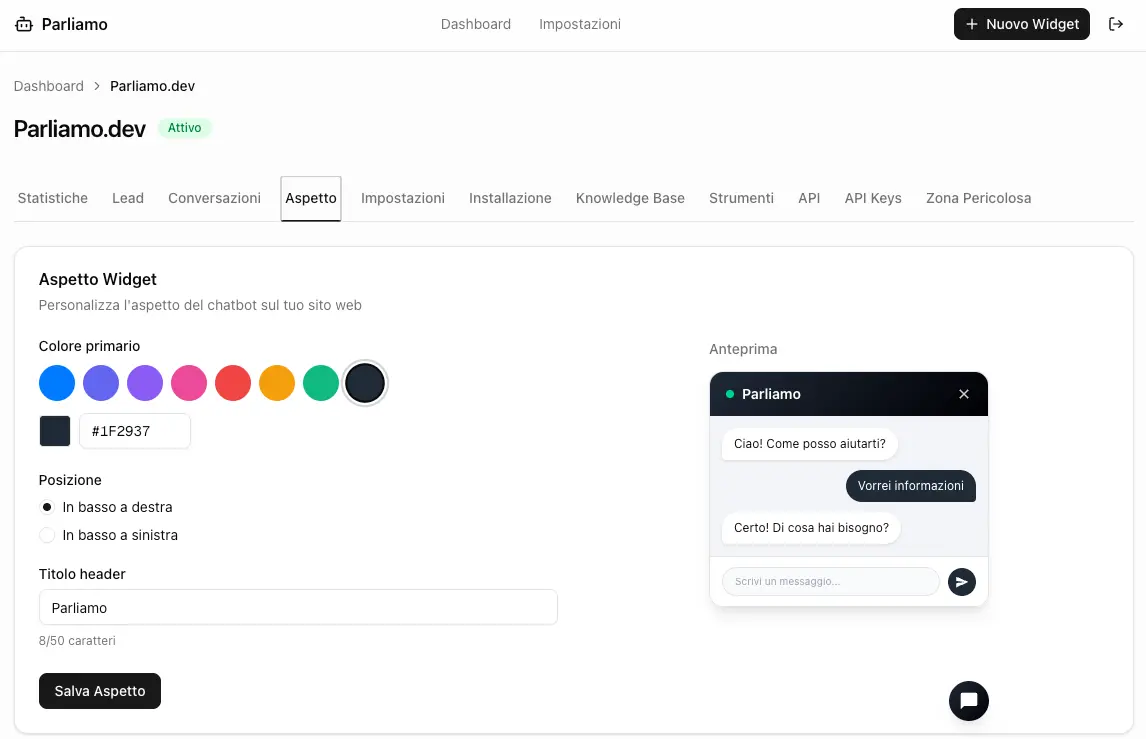 Screenshot 1 of Parliamo