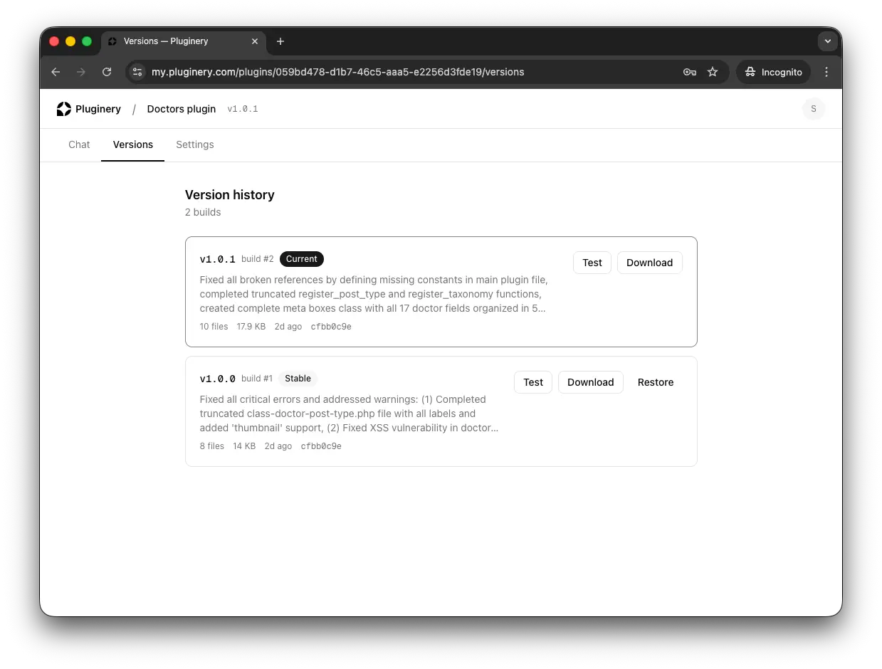 Screenshot 2 of Pluginery