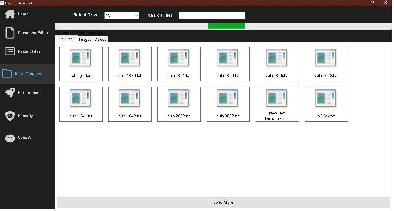 Screenshot 3 of Ozus PC Assistant