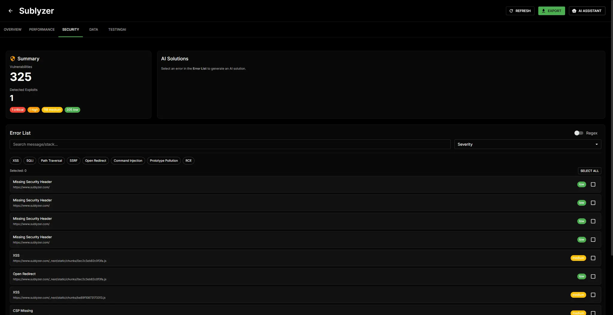 Screenshot 3 of Sublyzer One