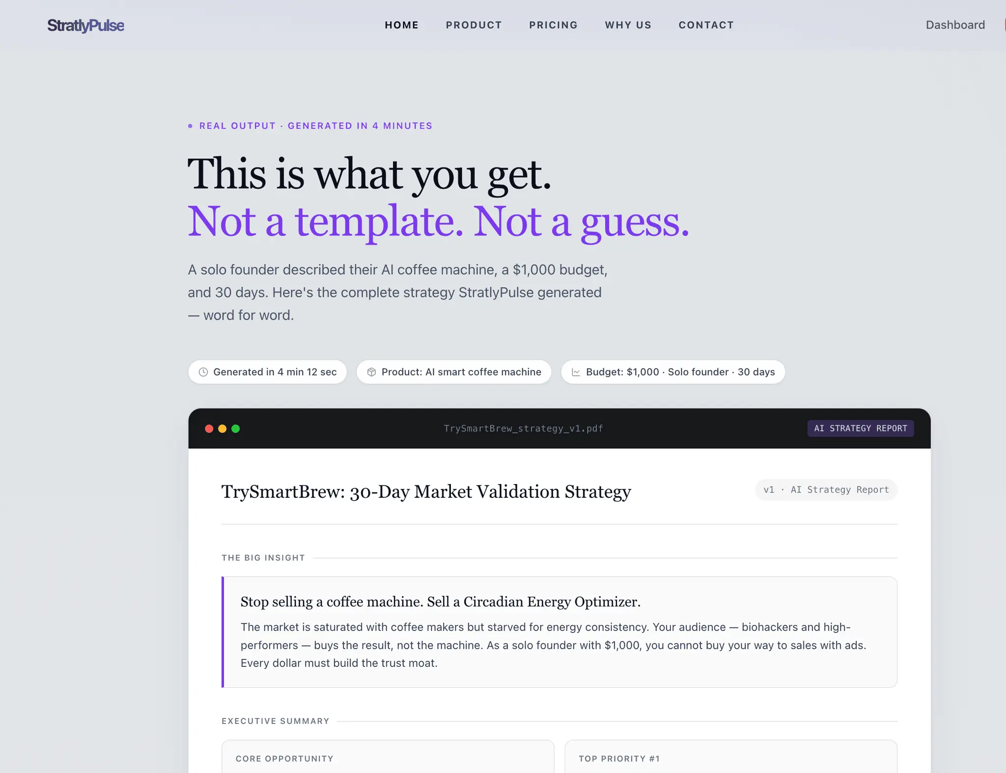 Screenshot 3 of StratlyPulse