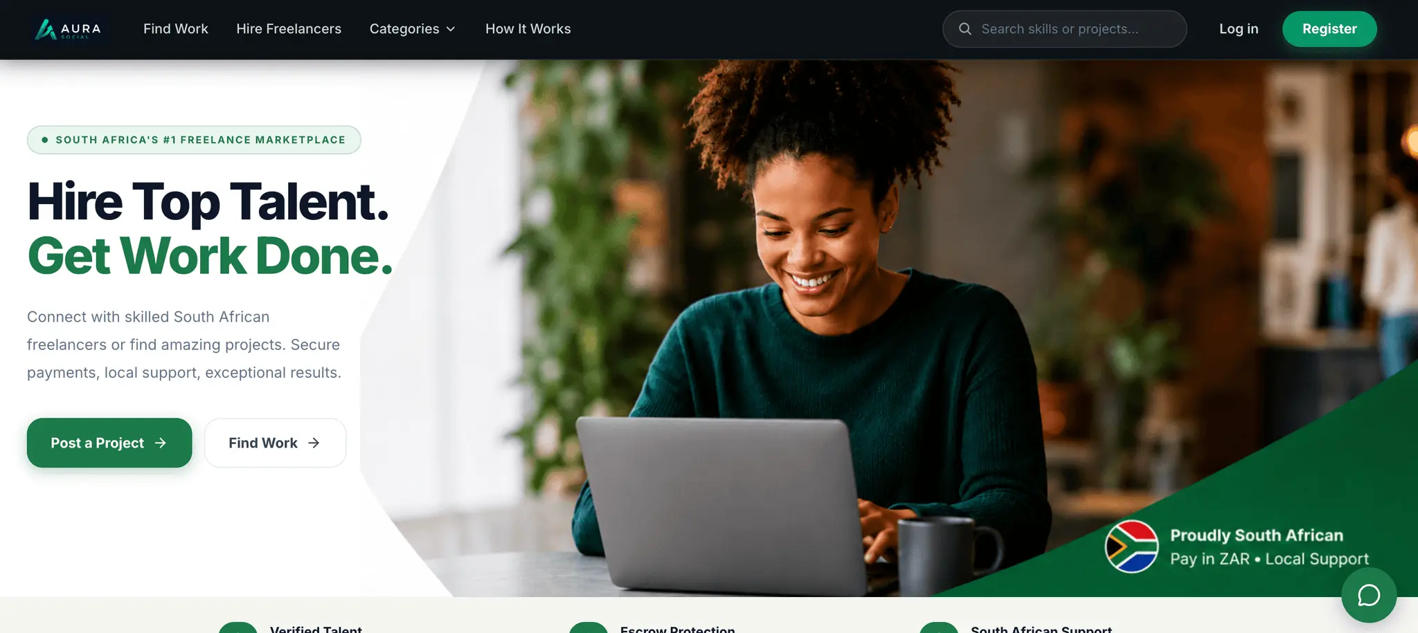 Screenshot 1 of Aura Social
