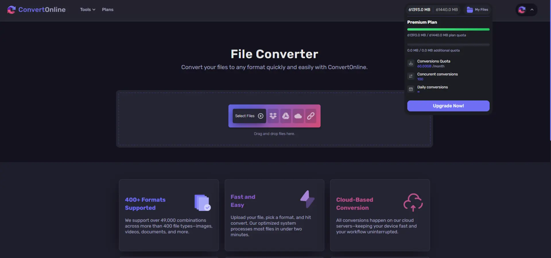 Screenshot 6 of ConvertOnline