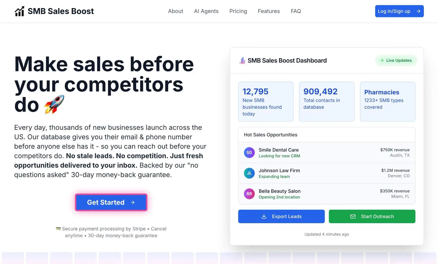 Screenshot 1 of SMB Sales Boost