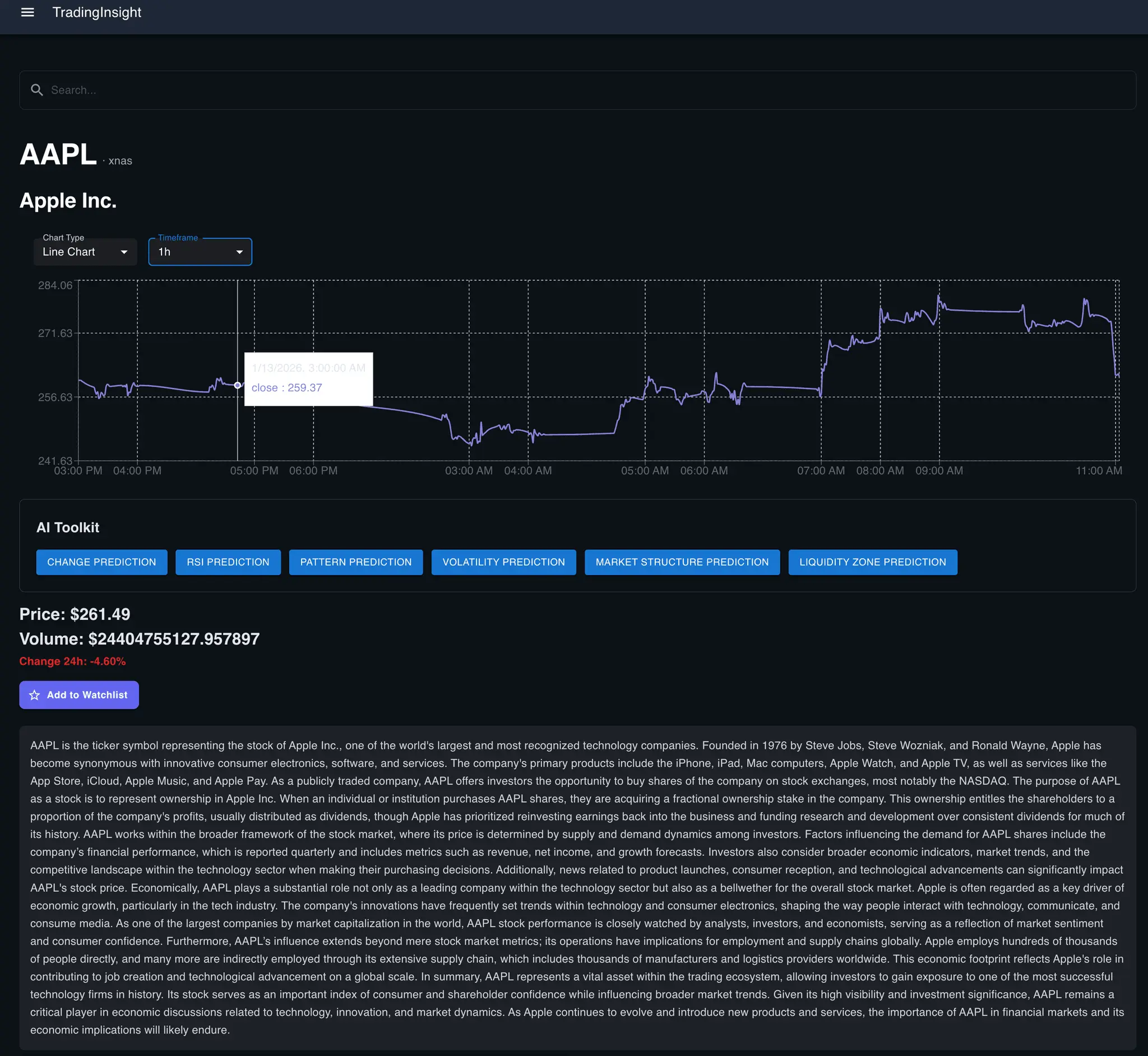 Screenshot 3 of Tradinginsight