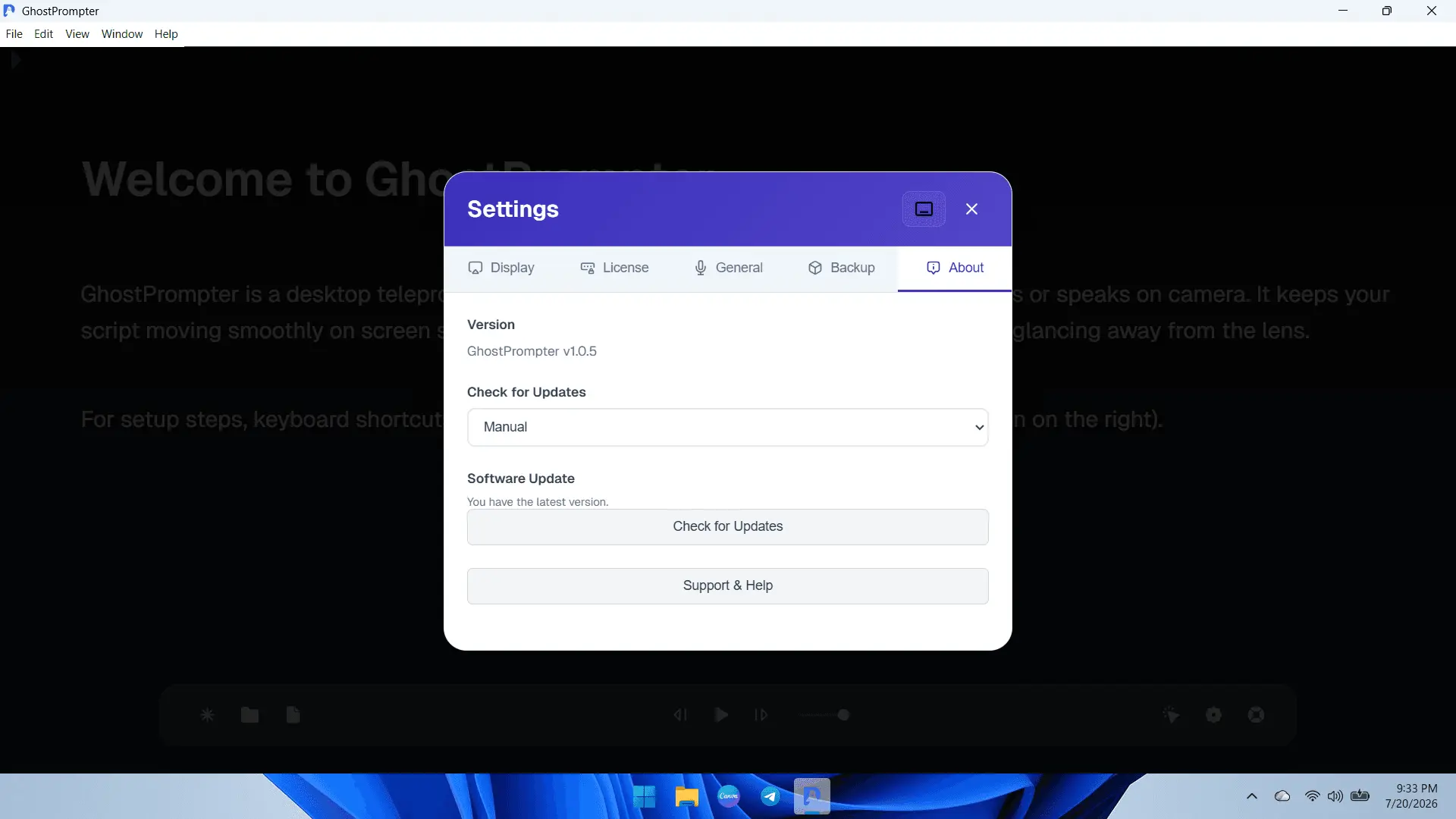 Screenshot 8 of GhostPrompter – Invisible Teleprompter