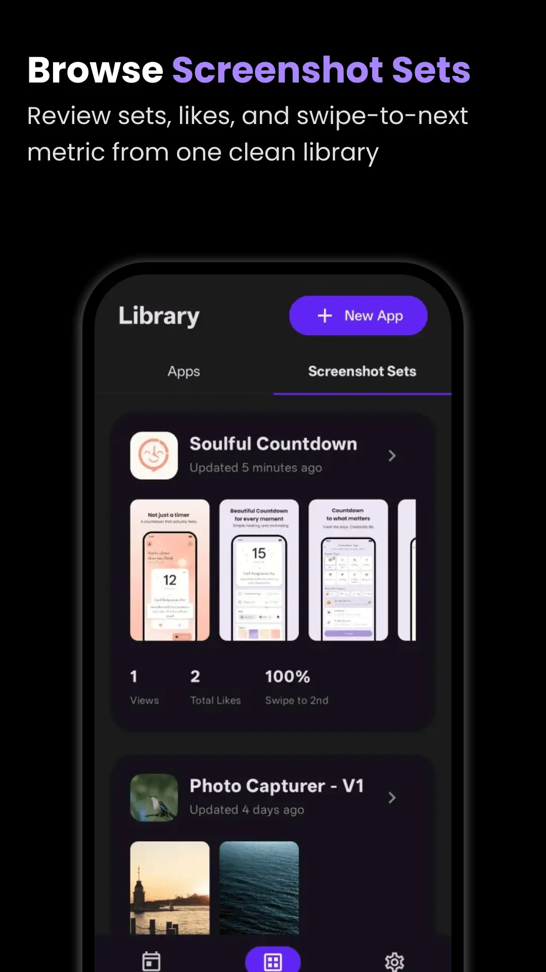 Screenshot 4 of App Store Screenshot Testing