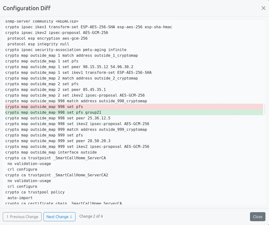 Screenshot 1 of IronDiff