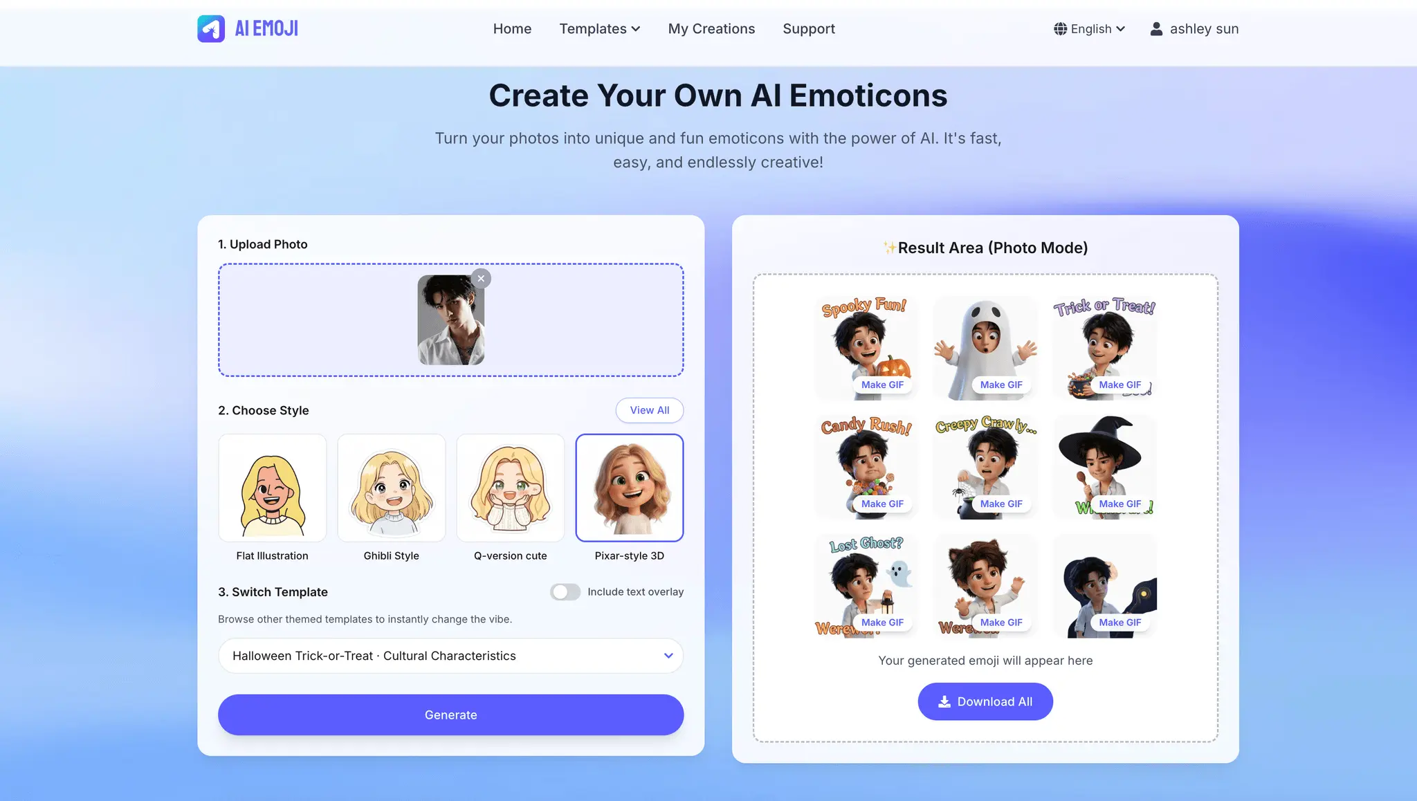 Screenshot 3 of AI Emoji – Free AI Emoji Generator