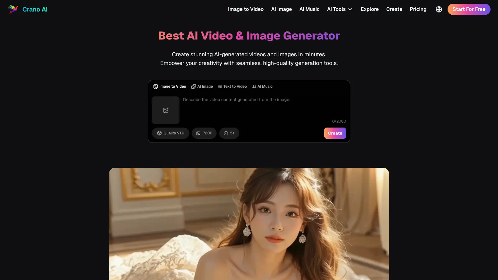 Screenshot 1 of Crano AI
