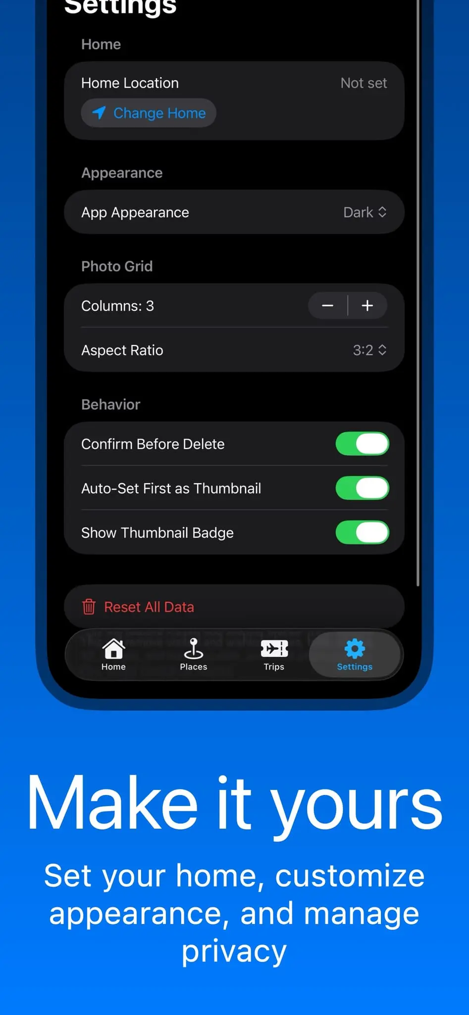 Screenshot 4 of Travel Tracker