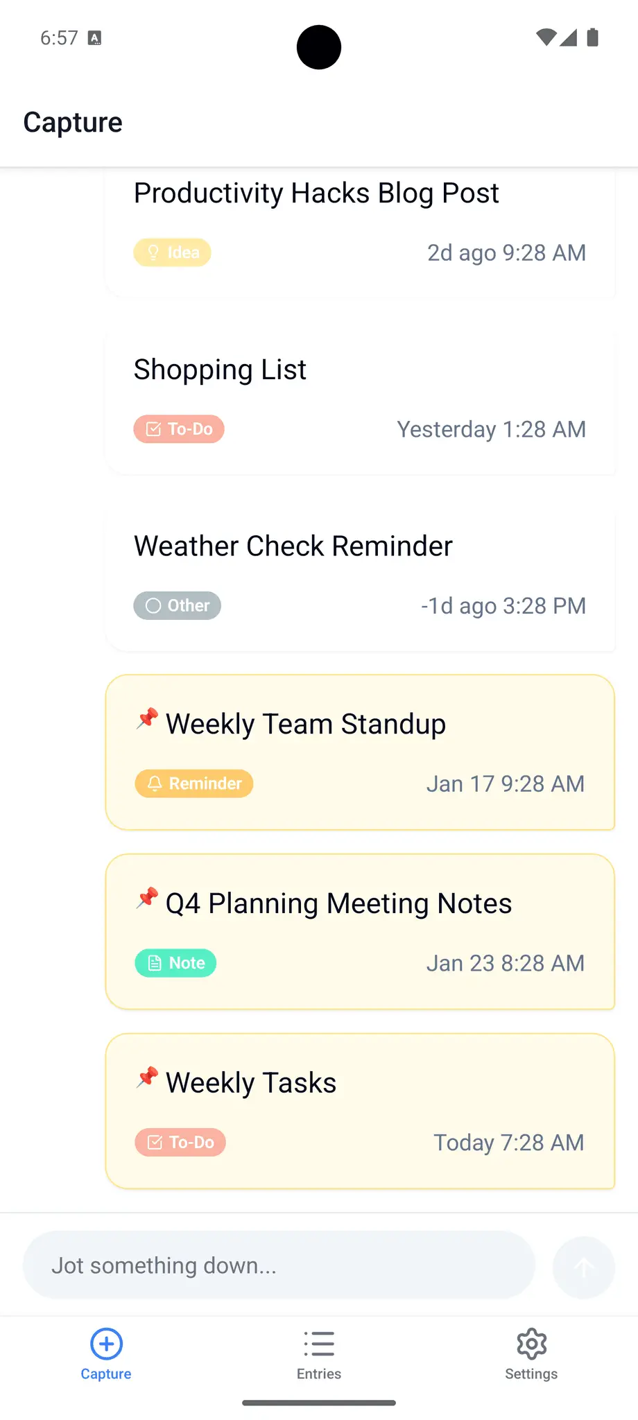 Screenshot 4 of Jotter