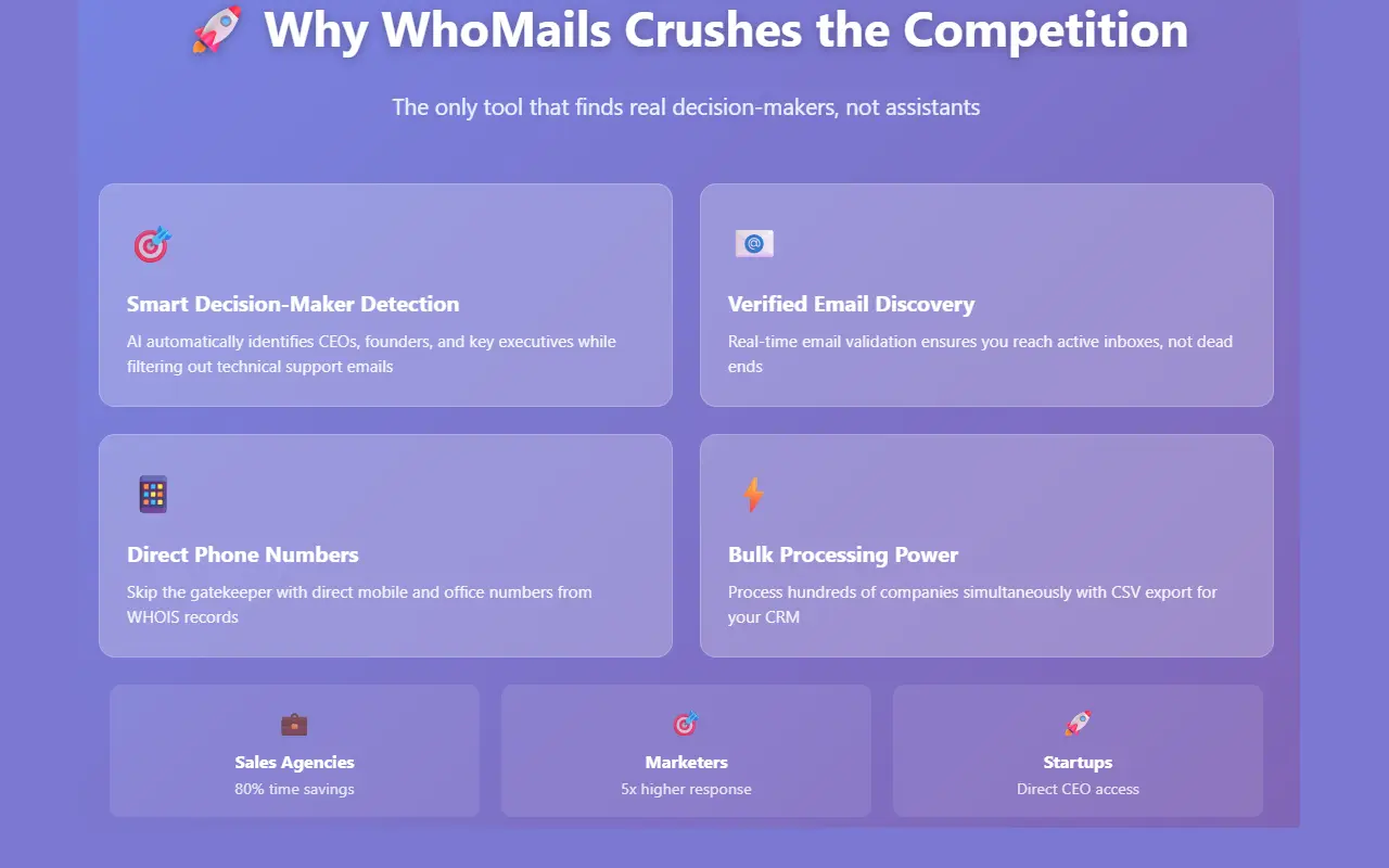 Screenshot 3 of Whomails