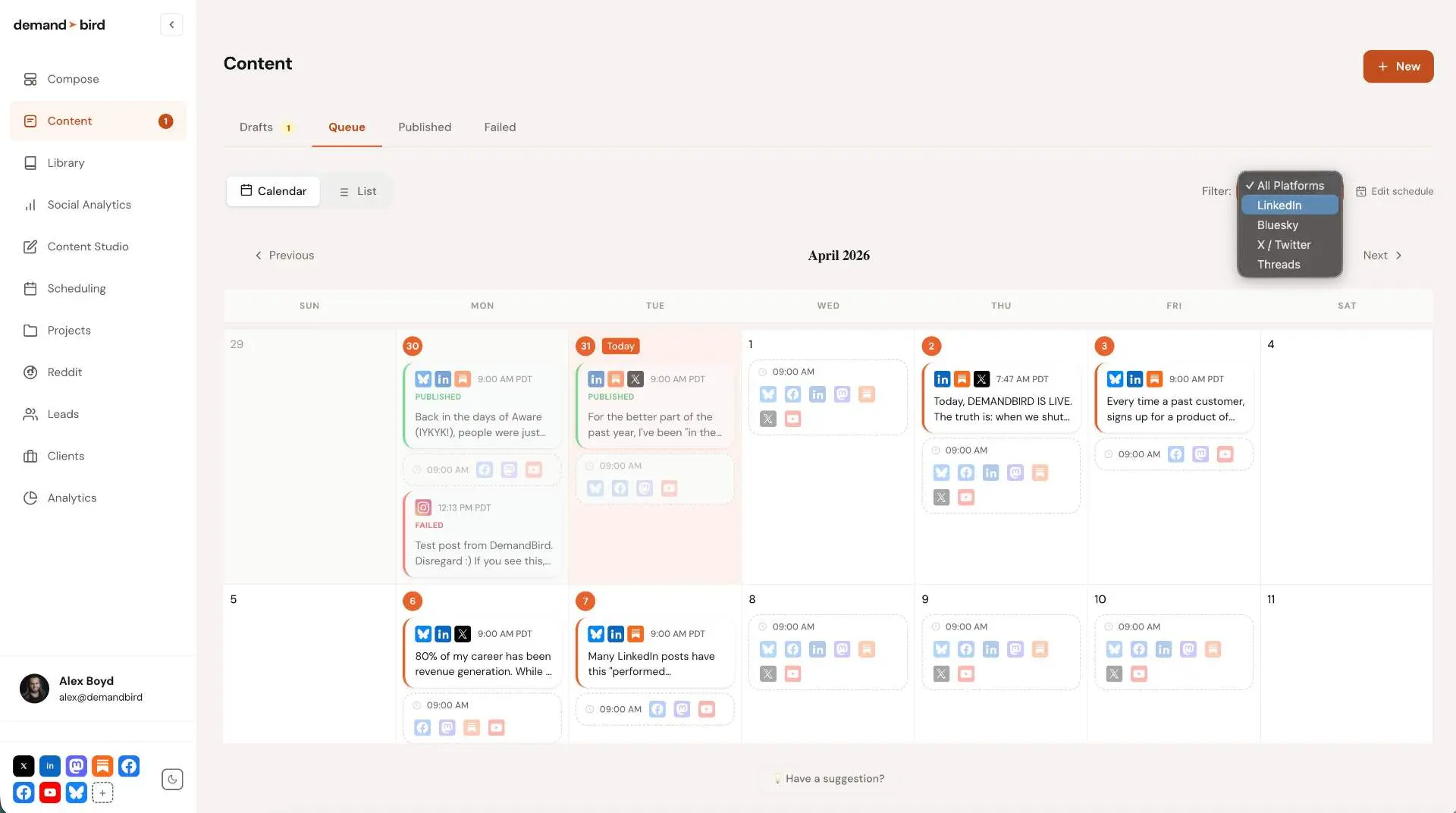 Screenshot 1 of DemandBird
