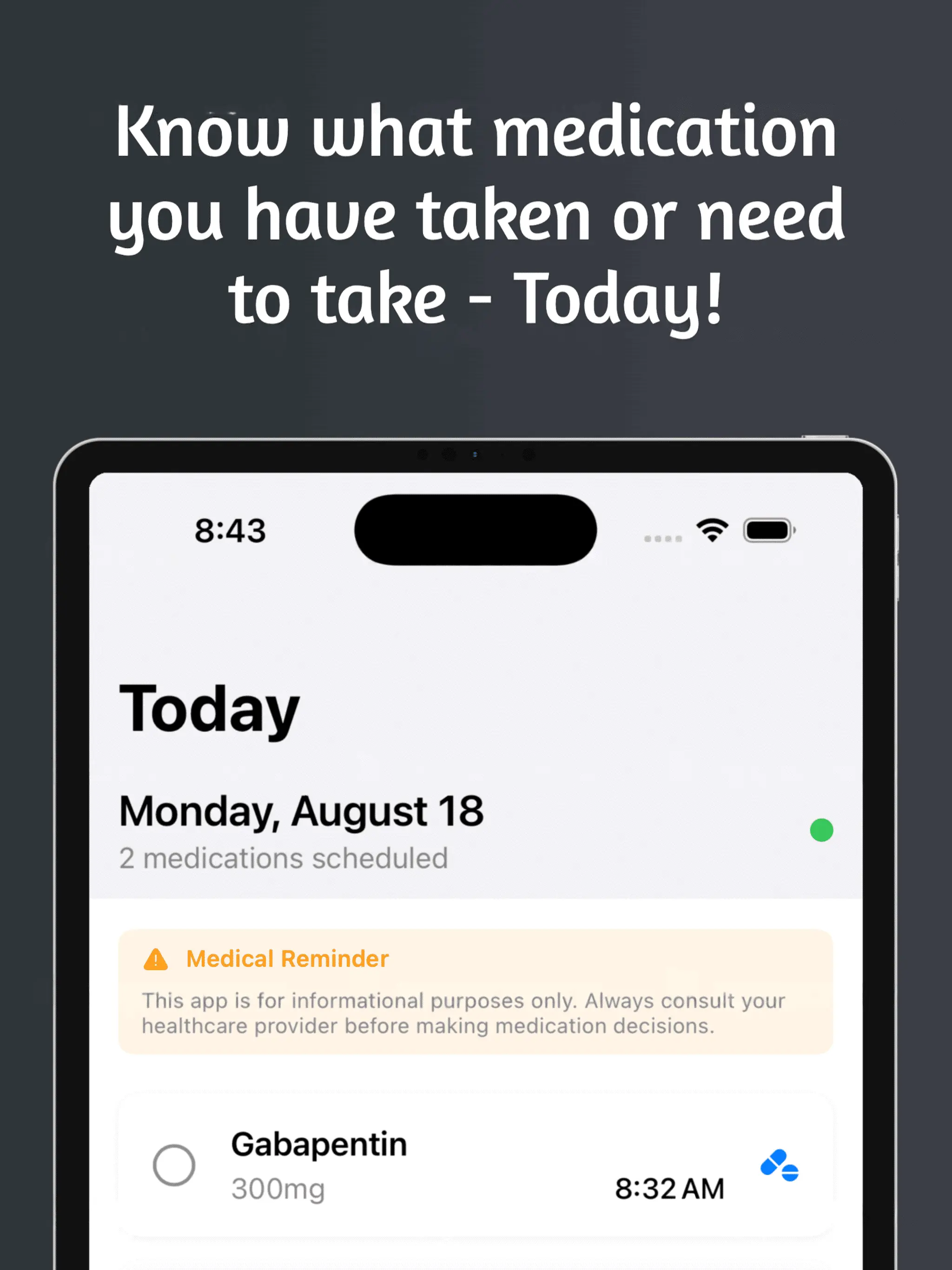 Screenshot 2 of Medpal - Pill Organizer
