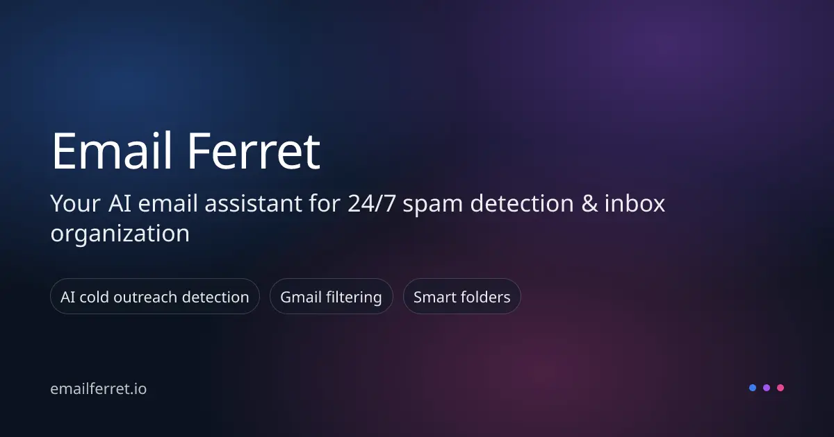 Screenshot 1 of Email Ferret