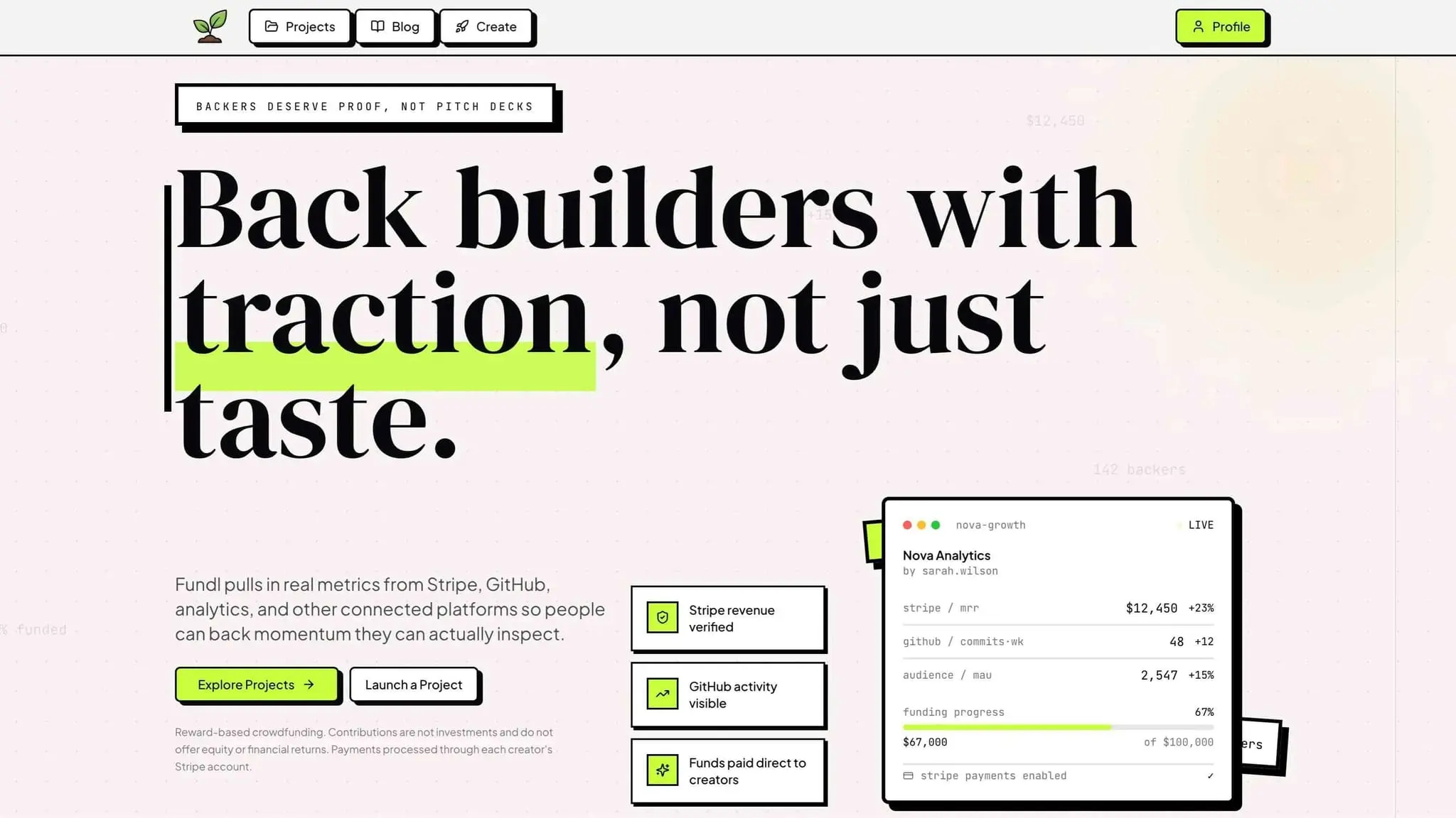 Screenshot 1 of Fundl
