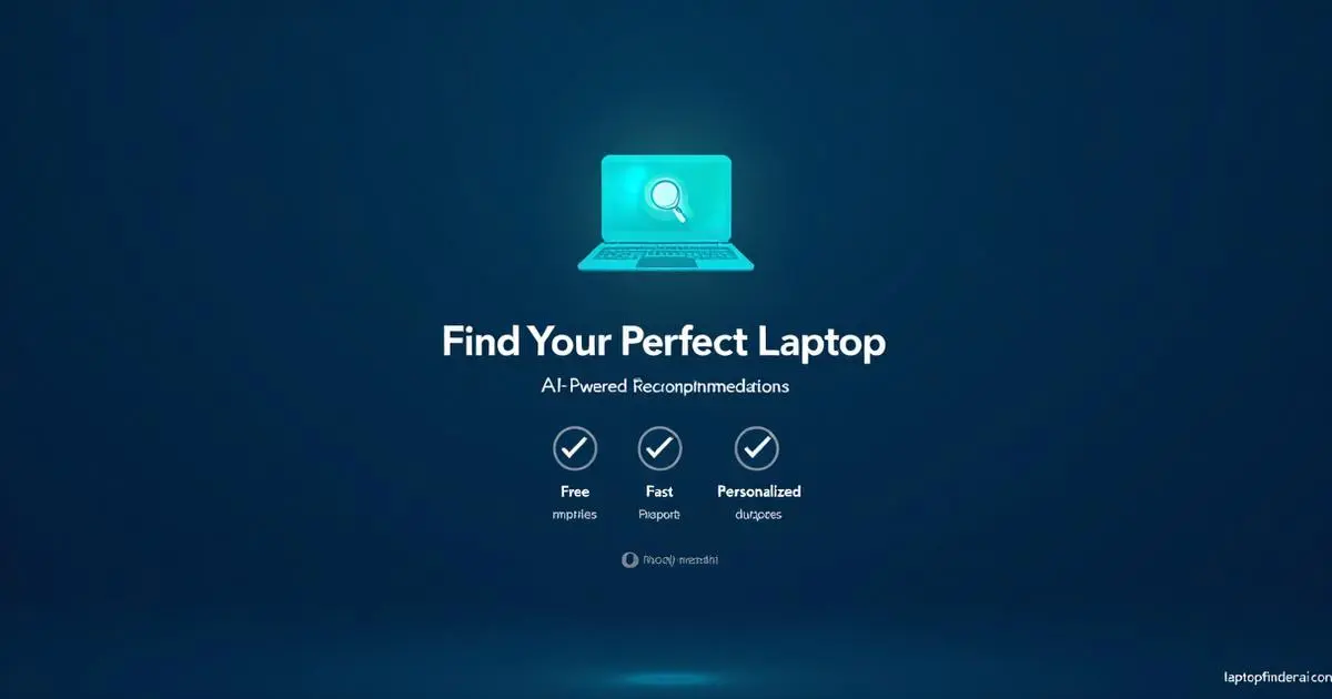 Screenshot 1 of LaptopFinder AI