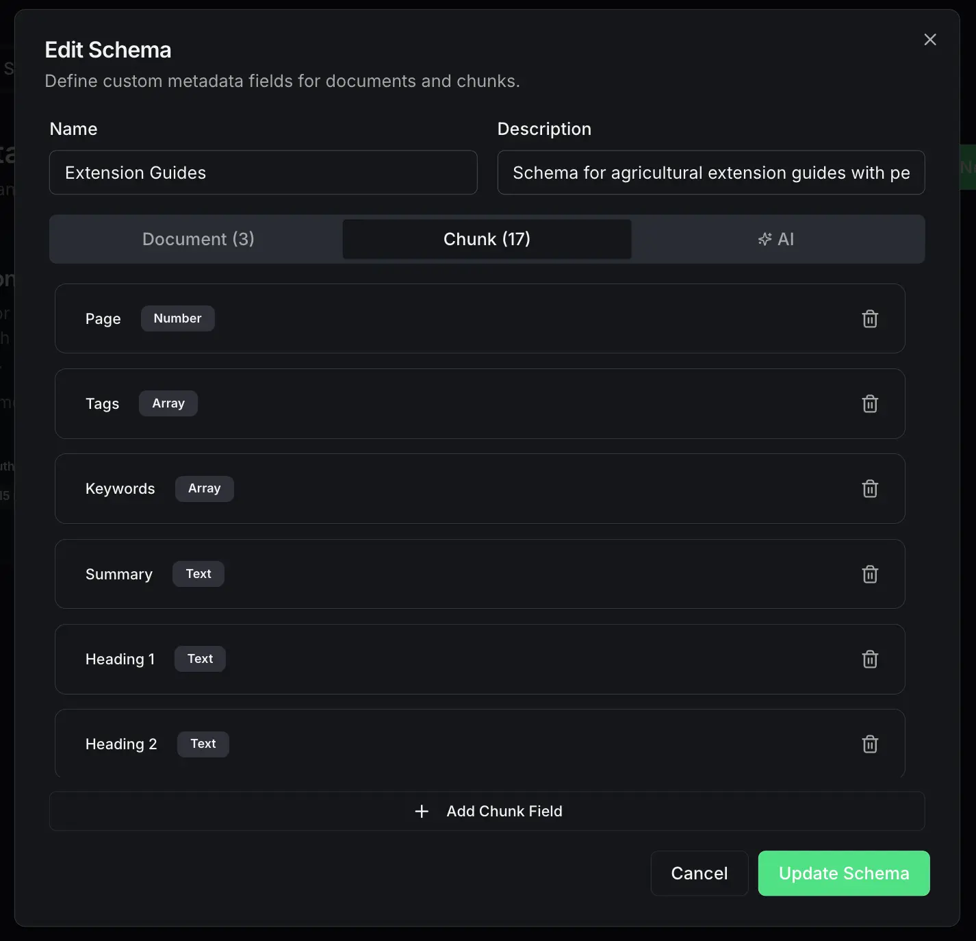Screenshot 3 of ChunkForge — Contextual Document Studio
