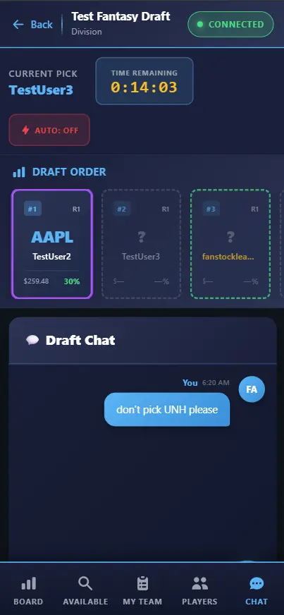 Screenshot 5 of Fantasy Stock League