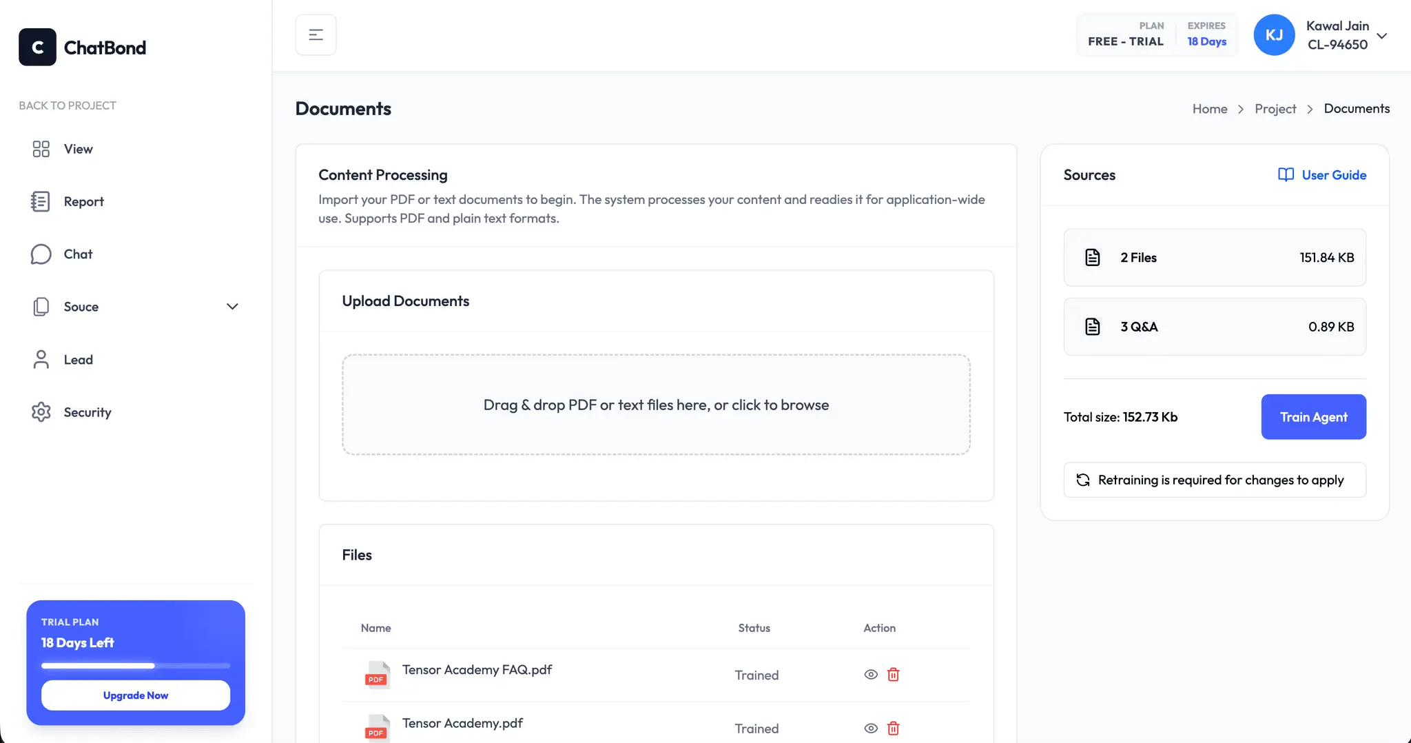 Screenshot 2 of Chatbond by AnviKjs