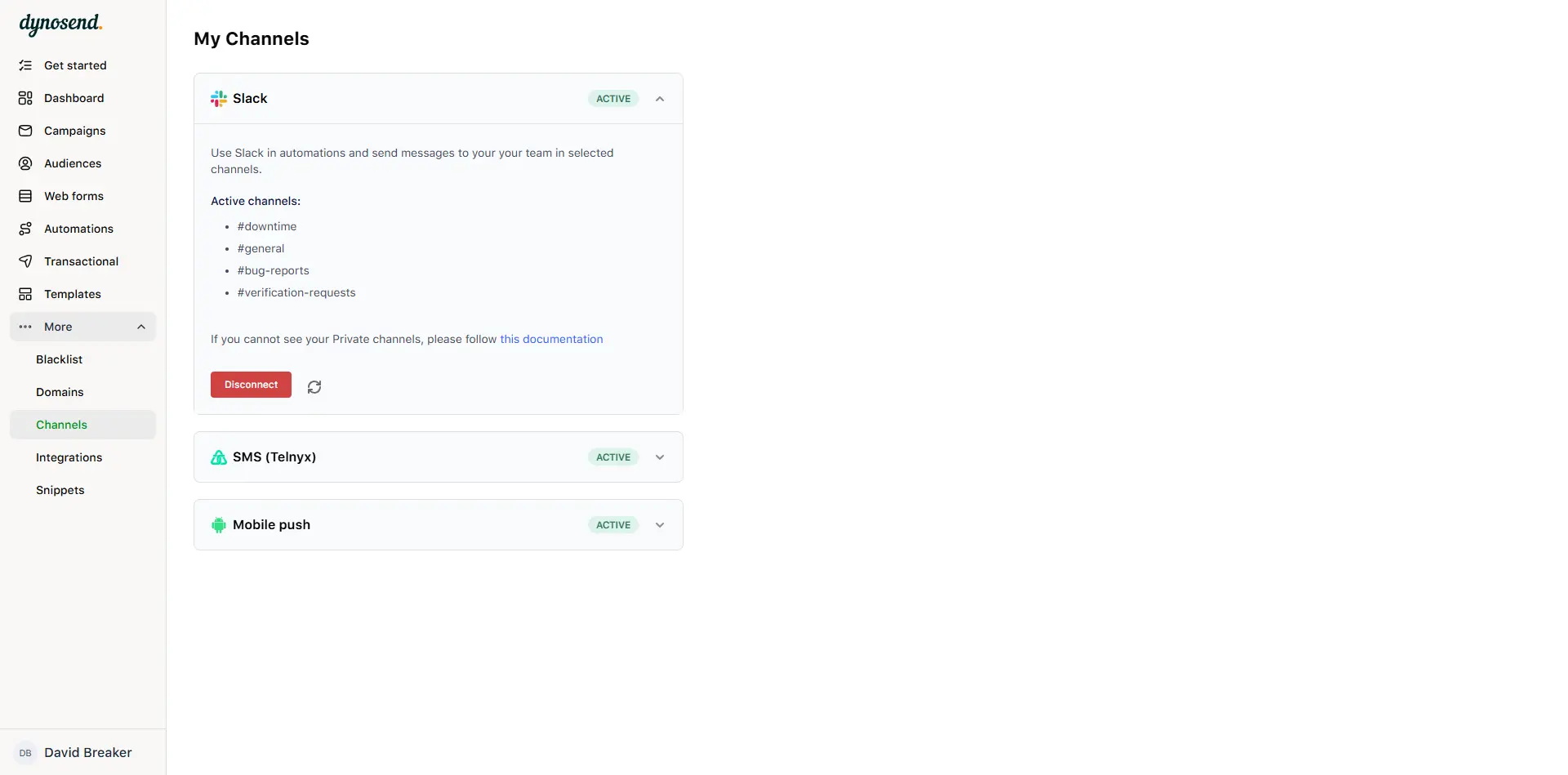 Screenshot 4 of Dynosend